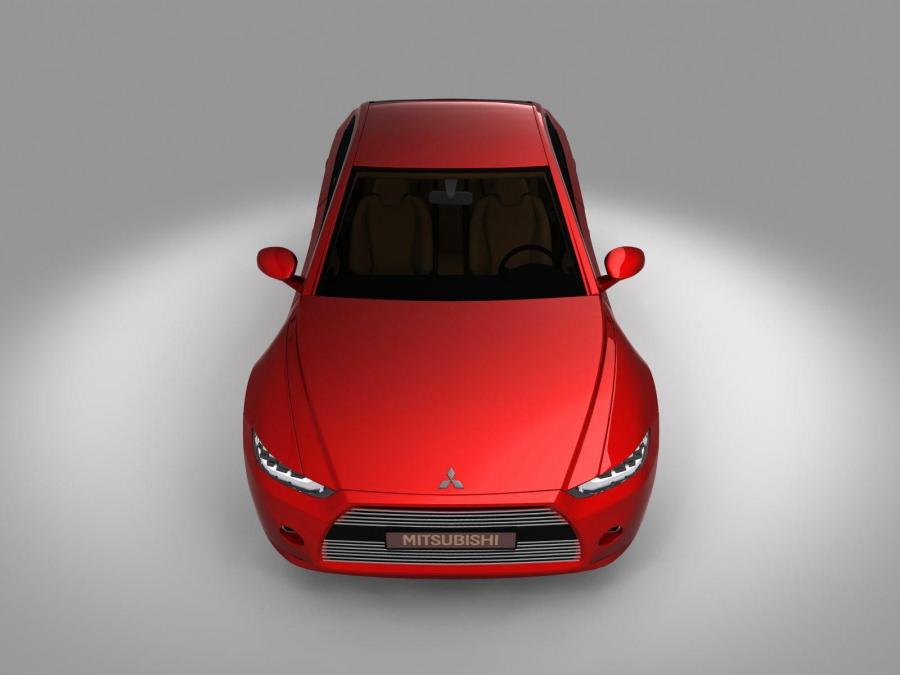  Mitsubishi GalEA Render 2011 года  (фото 10 из 12)